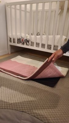 bed carpet alarm fall for kids Caremat