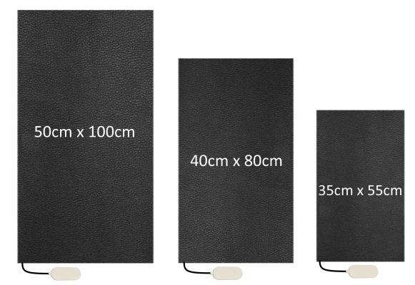 3 tailles tapis