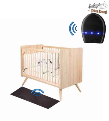 Baby cot bed alarm security Caremat