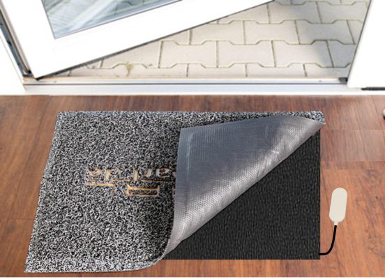 tapis sonnette alarme porte entrée